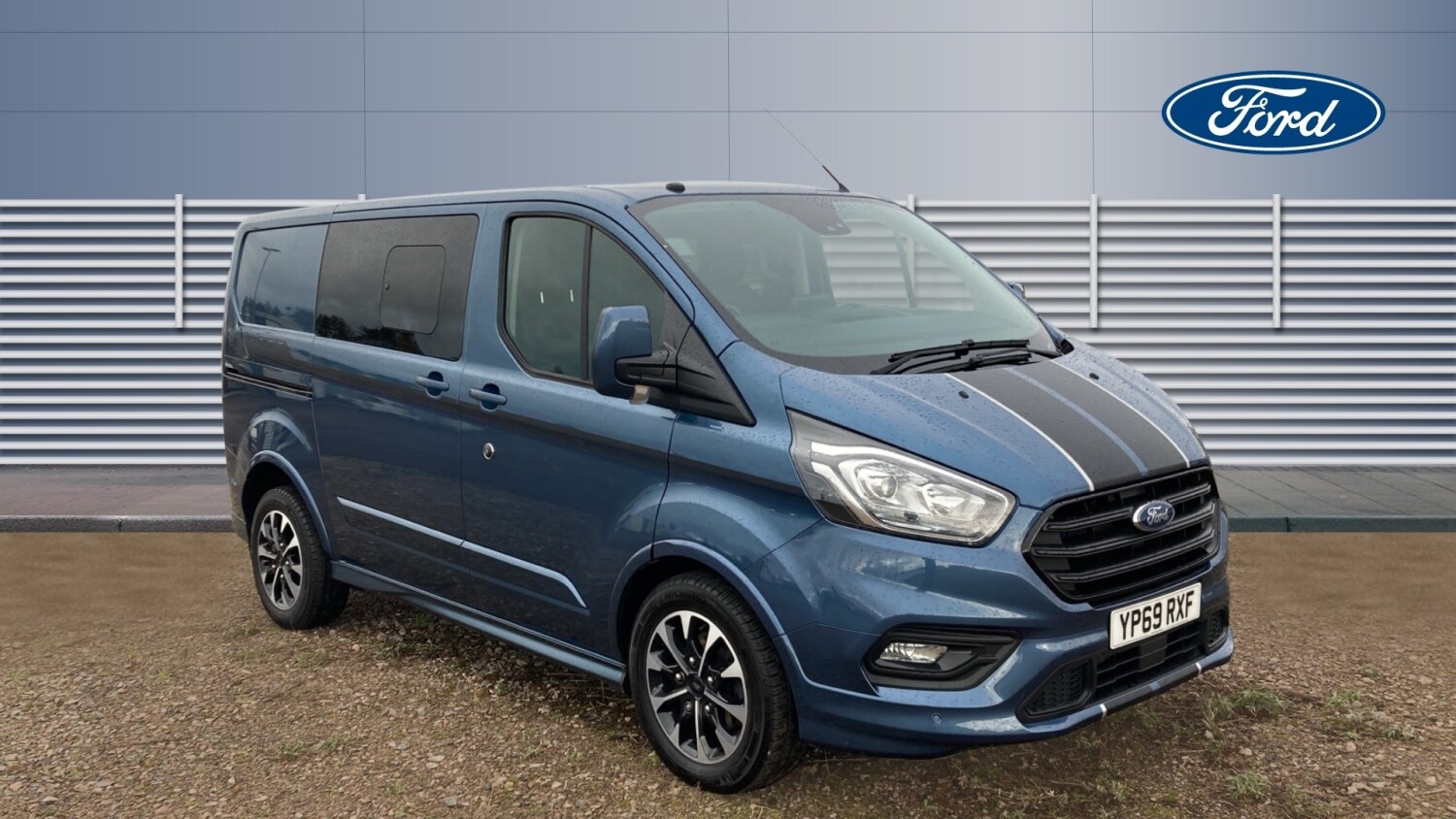 Used Ford Transit Custom 310 L1 Diesel Fwd 20 Tdci 170ps Low Roof Dcab Sport Van For Sale 1279